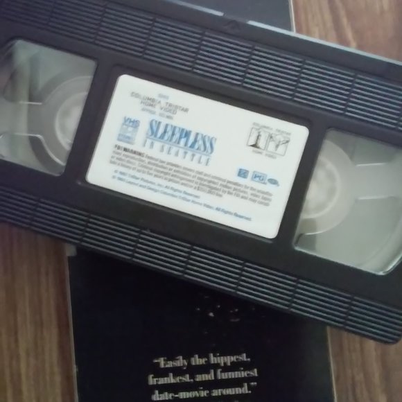 Collectable VHS Movie SLeepless In Seattle Never Played In Box 1993 105 Minutes - Picture 5 of 5